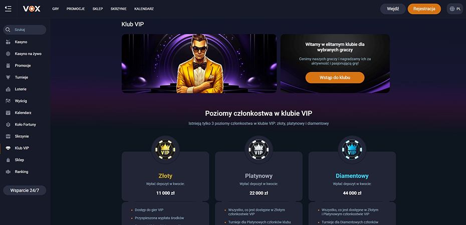 Przewodnik po VOX Casino — rozrywka, bezpieczeństwo i bonusy